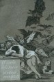 Der Schlaf der Vernunft bringt Ungeheuer Romantische moderne Francisco Goya her